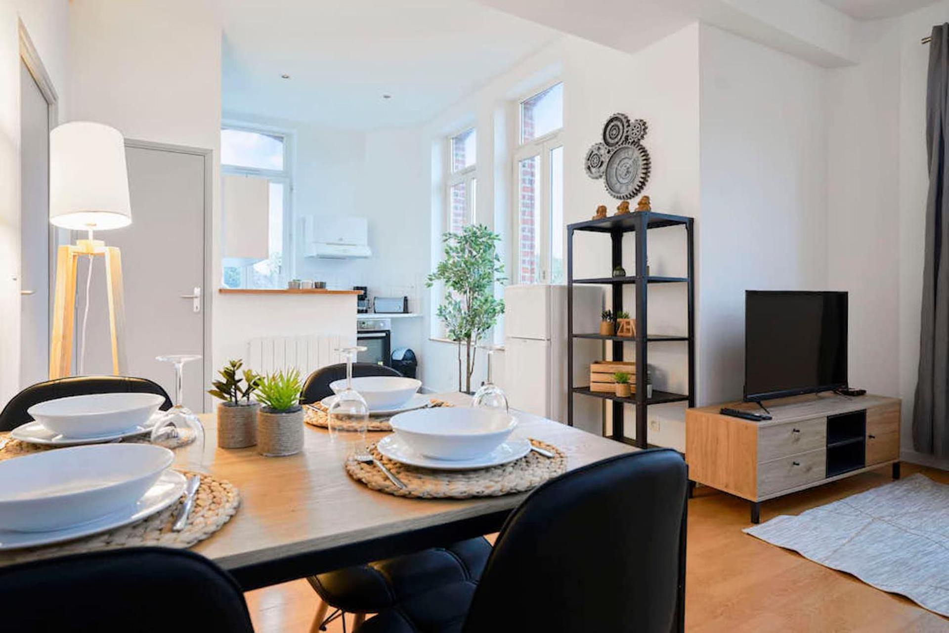 Locationstourcoing - Le Duplex Lägenhet Exteriör bild